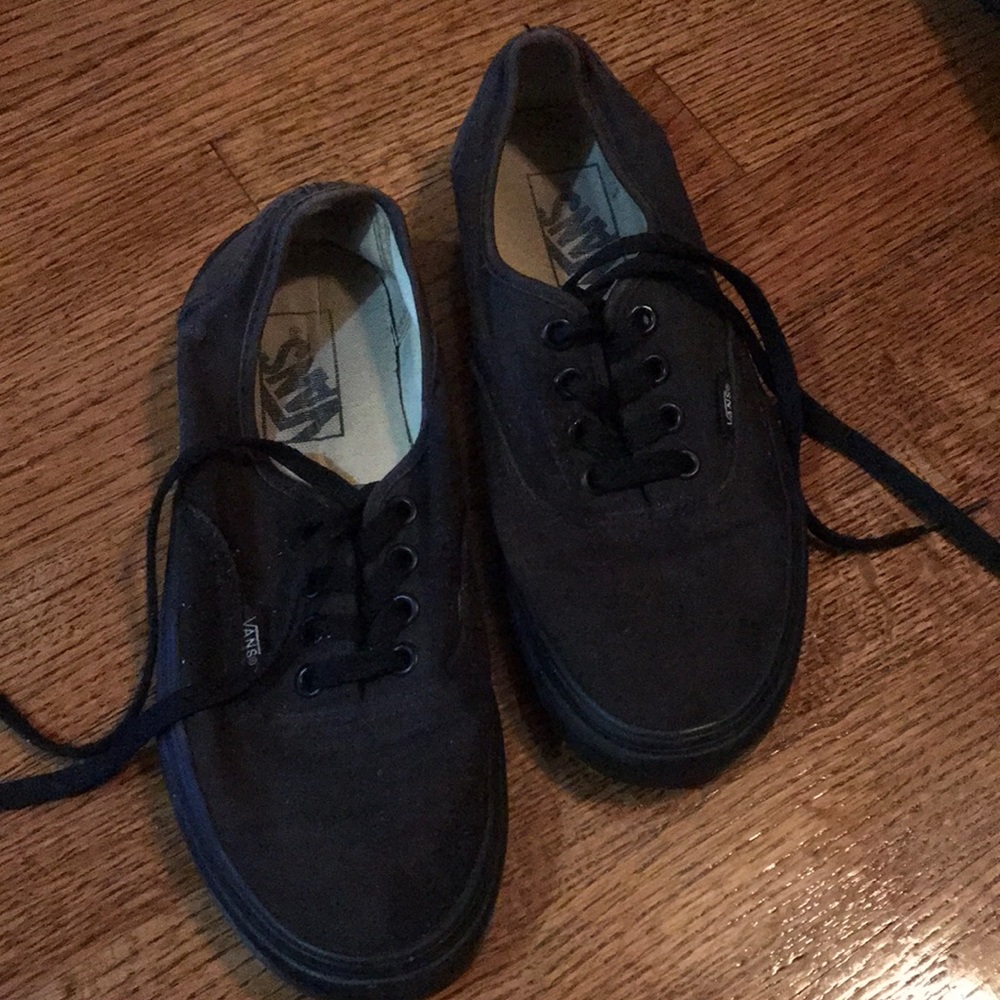 All Black Vans Classics